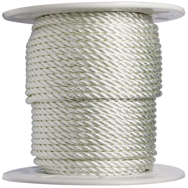 Twisted Nylon Rope Spool, 3/8