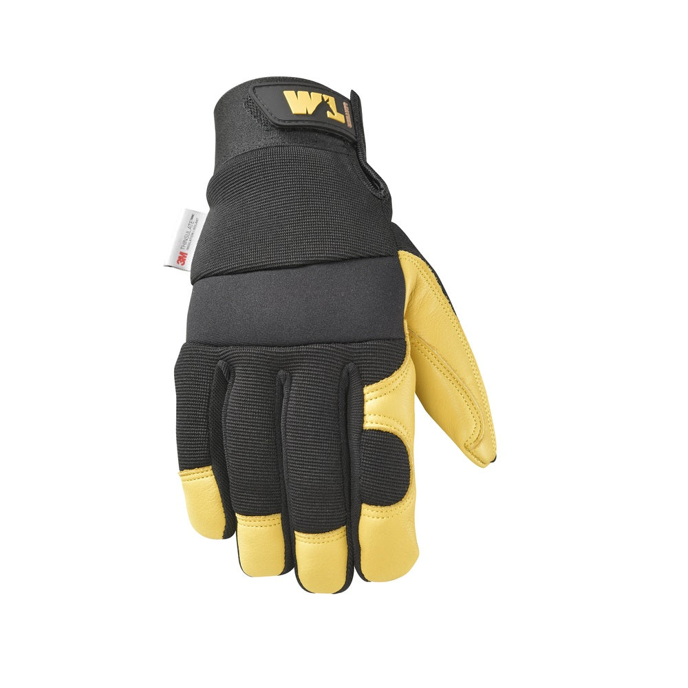 Wells Lamont 3233XL Men's Saddletan Grain Winter Work Gloves, XL