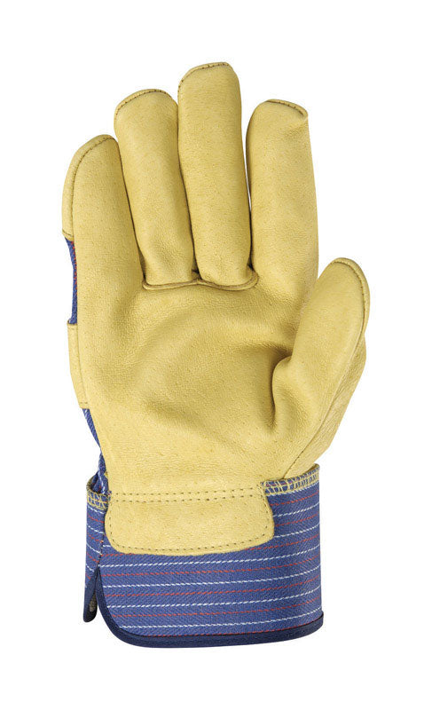 Wells Lamont 3300XL Pigskin Leather Palm Gloves, Extra Large, Palomino
