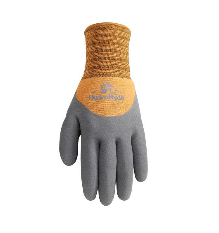 Wells Lamont 555L Men's Lined Winter Nitrile Glove, Large, Black
