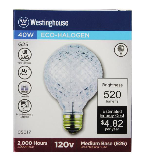 Buy westinghouse cut glass light bulb - Online store for lamps & light fixtures, halogen in USA, on sale, low price, discount deals, coupon code