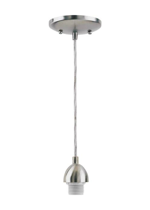 Westinghouse 70284 Single Light Pendant Fixture, Nickel