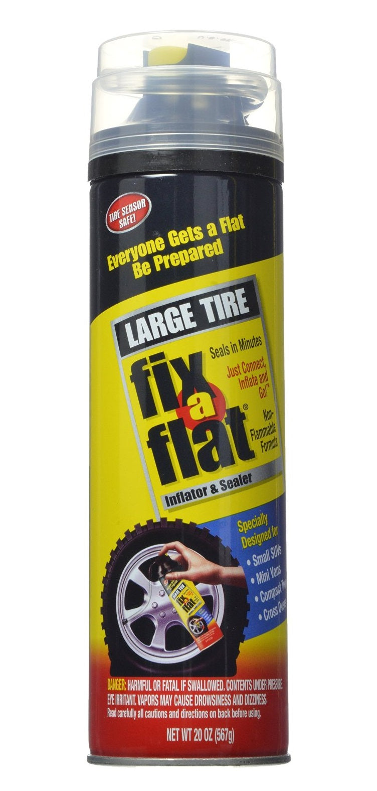 Pennzoil S430 Fix A Flat With Hose Tire Inflator And Sealer, 20 Oz