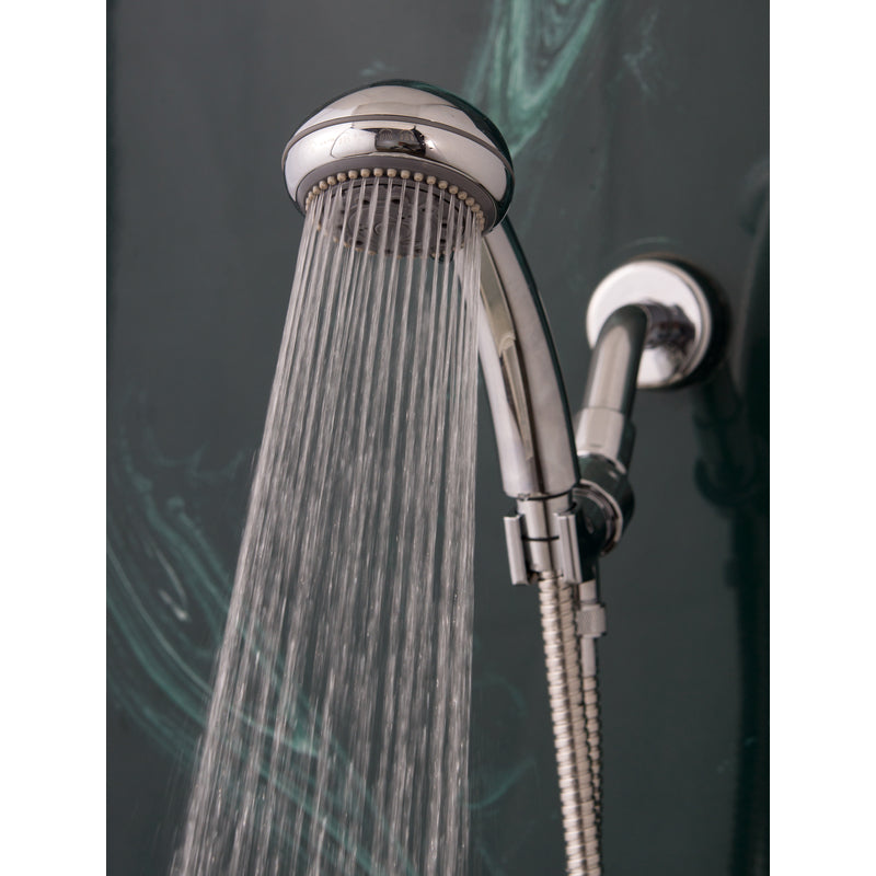 Whedon AFP6C Champagne Massage Handheld Shower System, Chrome