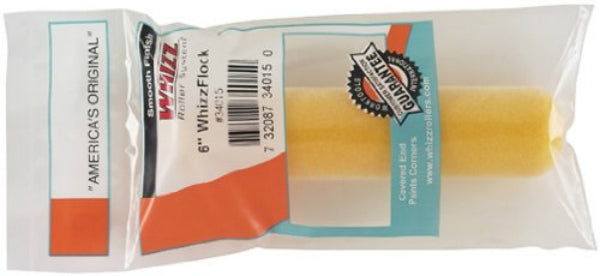 Whizz 34015 Flocked Roller Cover, 6"