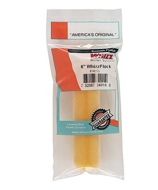 Whizz 34015 Flocked Roller Cover, 6"