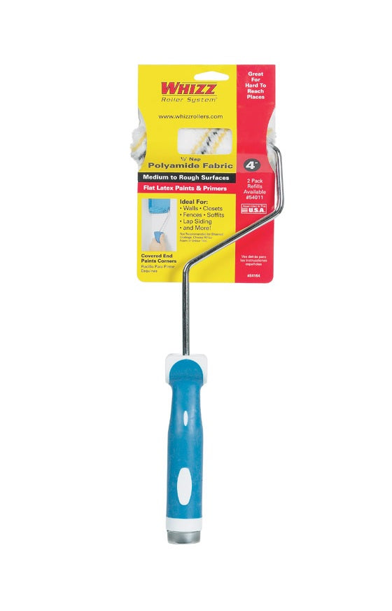 Whizz 54164 Paint Roller Cover With Handle, 4"x13"