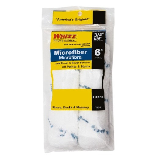 Whizz 76018 Xtrasorb Microfiber Roller, 6" x 3/4"