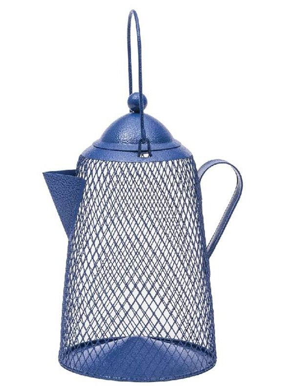 Woodstream CFE101 Coffee Pot Mesh Bird Feeder, 2 lb, Metal, Powder Coated