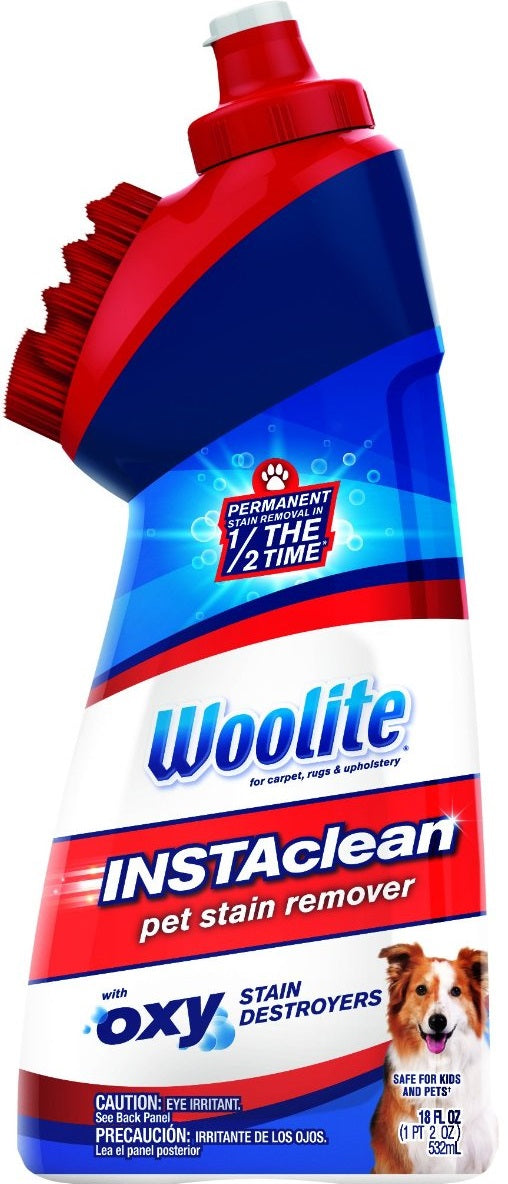 Woolite 1740 INSTAclean Pet Oxy Carpet Cleaner, 18 Oz