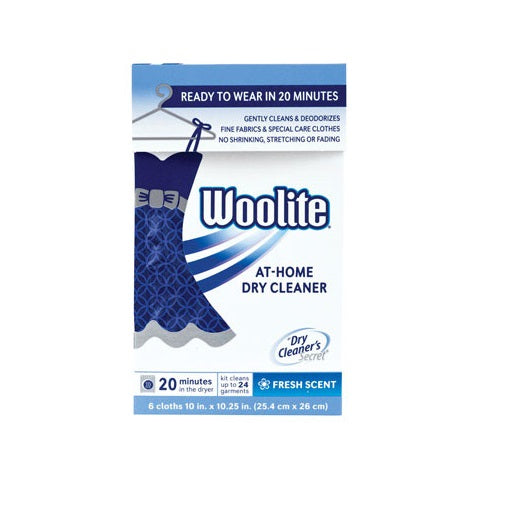 Woolite DCS04N At-Home Dry Cleaner, 6 Count