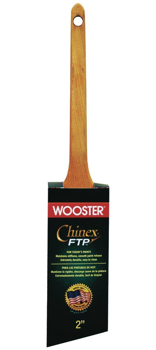 Wooster 4424-2 Chinex FTP Thin Angle Sash Paint brush, 2"