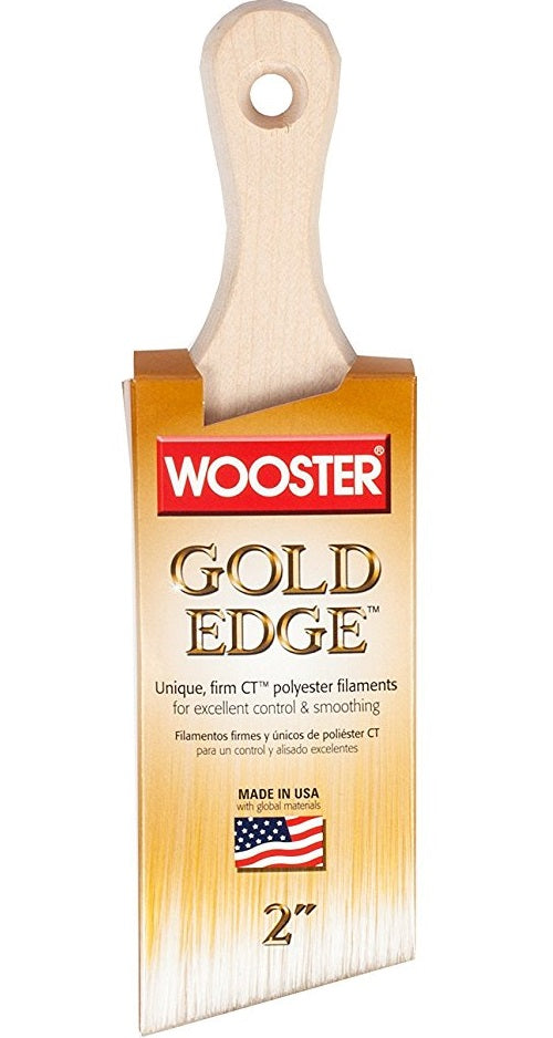 Wooster 5235-2 Gold Edge Shortcut Brush, 2"