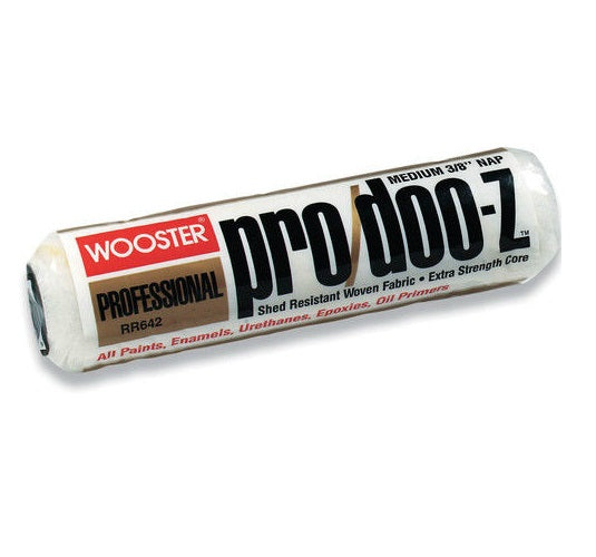 Wooster RR642-12 Pro/Doo-Z Medium Roller Cover, 12" x 3/8"