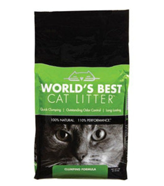 World's Best 322591000895 Unscented Multi-Cat Litter, 7 Lbs