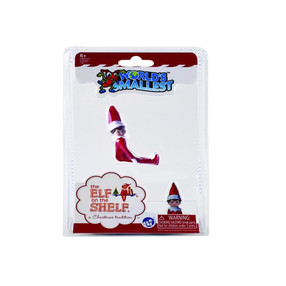 World's Smallest 577 Christmas Elf on the Shelf, Red