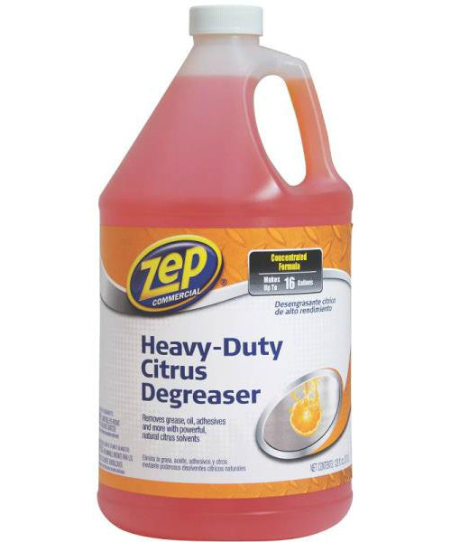Zep Commercial ZUCIT128 Heavy-Duty Citrus Degreaser, 128 Oz
