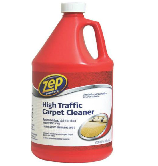 Zep Commercial ZUHTC128 High Traffic Refill Carpet Cleaner, 128 fl oz
