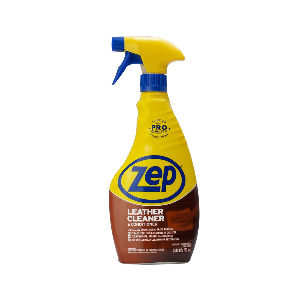 Zep ZUCLC248 Leather Cleaner And Conditioner, 24 Oz