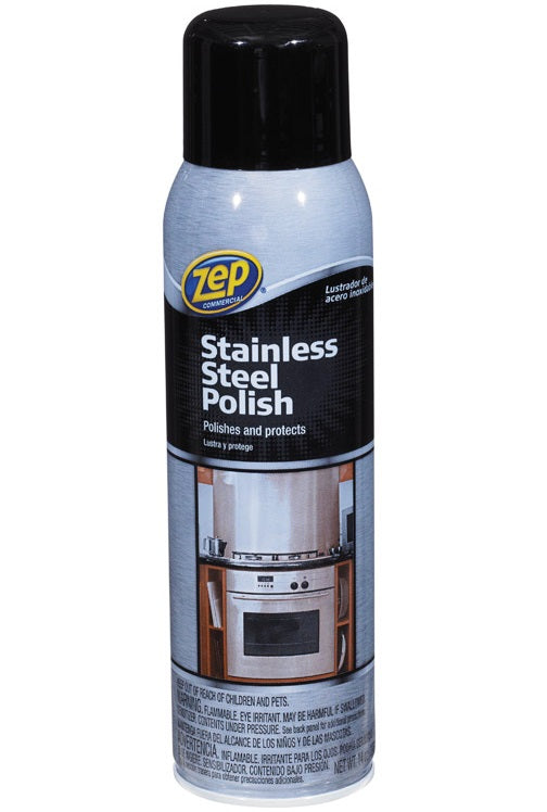 Zep Cleaner & Polish, Stainless Steel - 14 oz