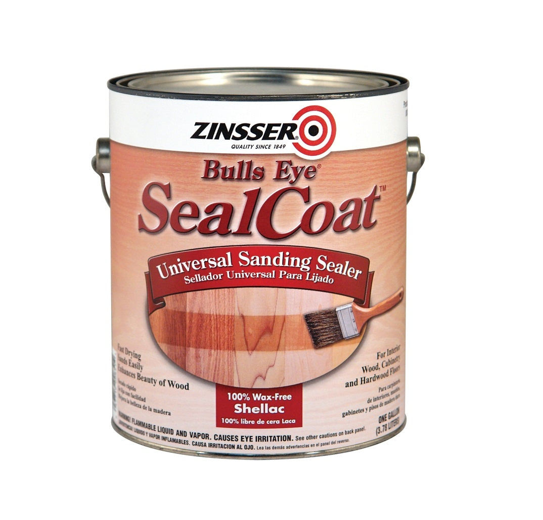 Zinsser 821 Bulls Eye Wood Sealer, 1 Gallon