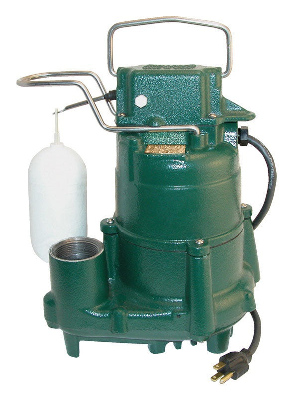 Zoeller 98-0001 Flow-Mate Submersible Water Pump, 1/2Hp