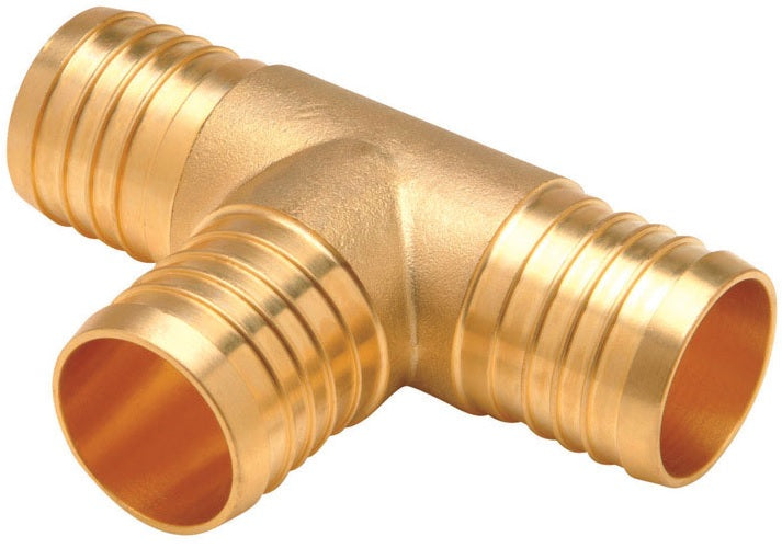 Zurn PX80760XR10 Brass PEX Tee, 3/4", 10/Pack